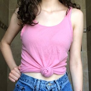 Bubblegum Pink Tank Top